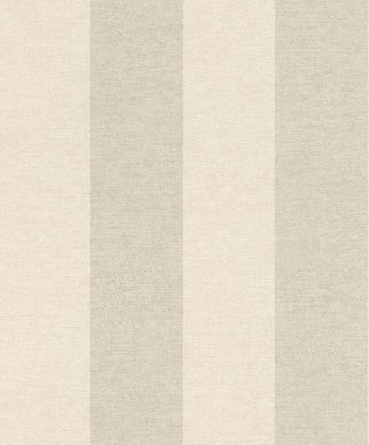 Rasch SCHÖNER WOHNEN-Kollektion Vliestapete STRIPE 600742 mit Streifen in Sand - 10,05 m x 0,53 m
