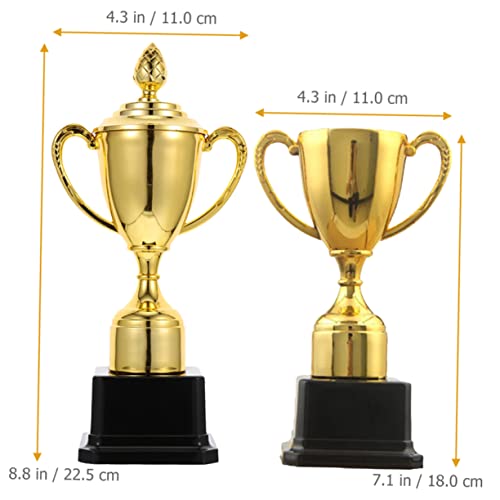 LIOOBO 3 Pçs Troféu Brinquedos Para Crianças Presentes Do Miúdo Troféu De Plástico Guarnição De Cria