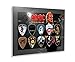 We Love Guitars ACDC Tribute Ungerahmte Gitarren Pick Display Plektren