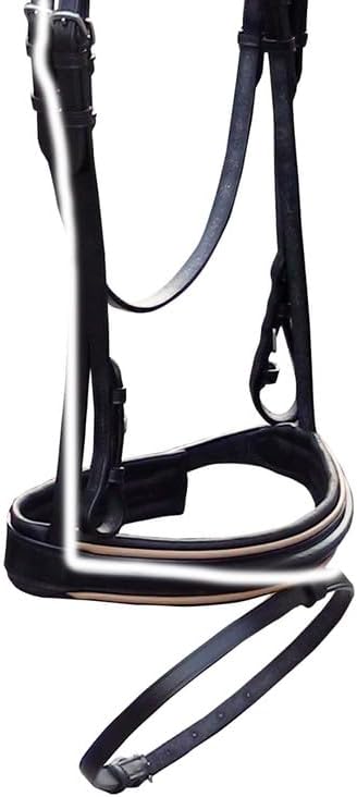 Leather Bridle for English Saddle Set | Plain Hunter Soft Padded Leather Bridle RSD Multicolor Diamond Center Available in Black, Brown, London and Chestnut Color