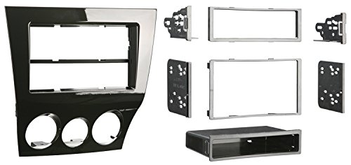 Metra 99-7515HG Mazda RX-8 2009-Up Installation Dash Kit for Single or Double DIN/ISO Radios,black