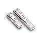TOP TENG® Deluxe Brushed Stainless Steel Sharpest Nail Clippers Set in Gift Box | Fingernail + Toenail Clippers Set | Perfect Nail Cutter for Men & Women - Makes a Great Gift