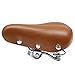 TentHome Selle de Vélo Vintage Confortable Ergonomique, Unisexe, Brun