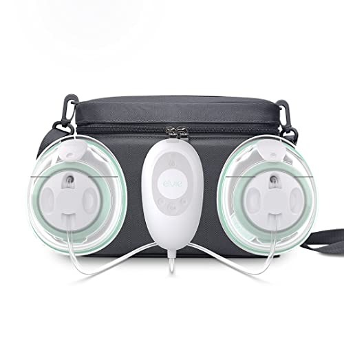 Elvie Stride Plus- Hospital-Grade App-Controlled Breast Pump - Hands-Free Wearable Ultra-Quiet Electric Breast Pump
