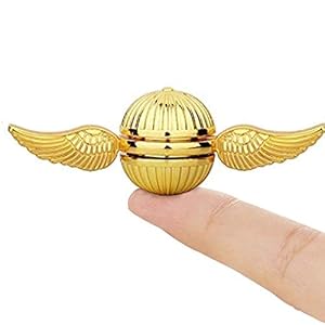 Gold Fidget Spinner Magic Orb Anxiety Toys Stress Relief Reducer Spin Fidgets Hand Bearing Tri Spinner Finger Spinners…