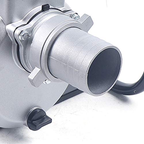 Irrigation Gasoline Water Pump,7.5Hp Portable Petrol Water Transfer High Pressure Pump For Agricultural Irrigation, Drainage And Flood Resistance,Aluminum (Red) #TOP6