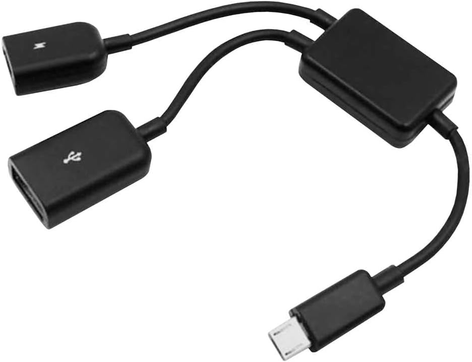 adaptare 40228 USB-OTG Adapter-Kabel Micro-USB 2.0-Stecker USB-Buchse ...