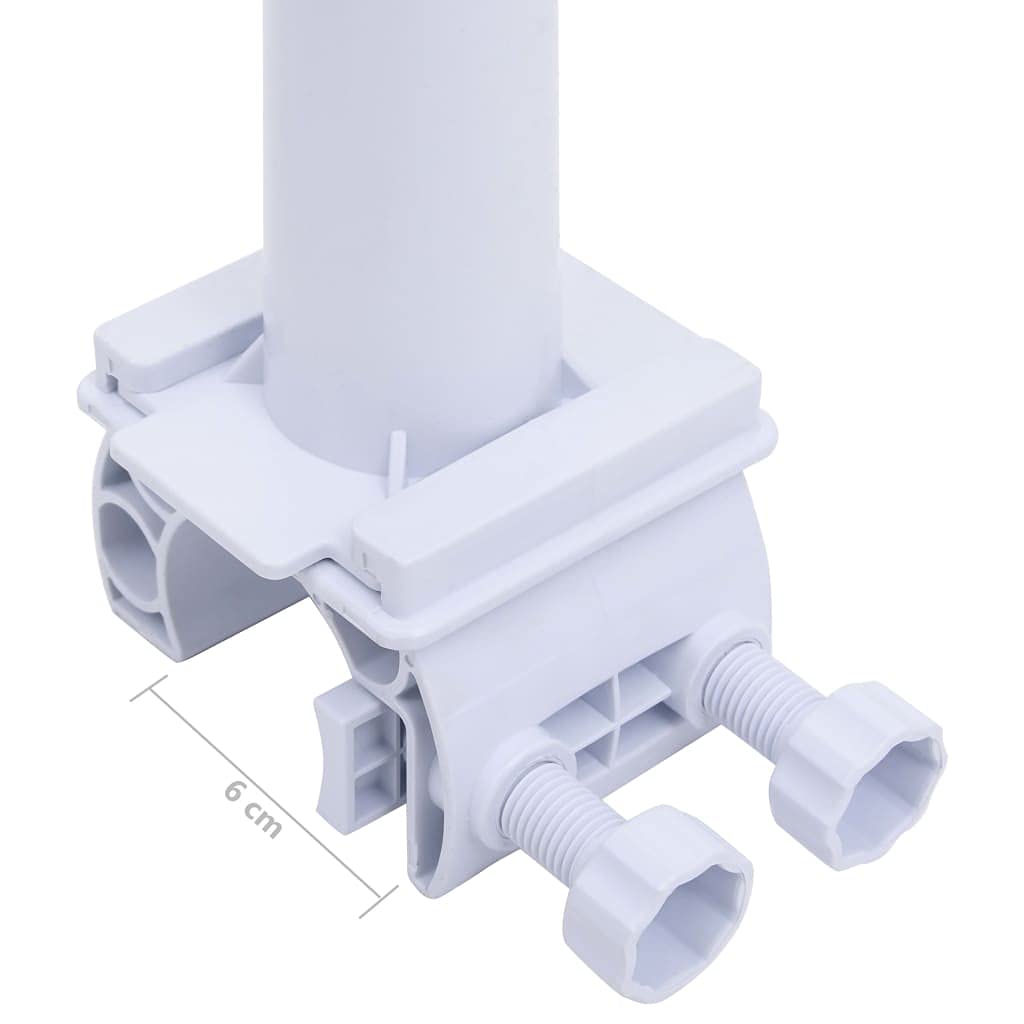 SKM Enrouleur pour bâche de piscine avec base en plastique (6,7 kg)