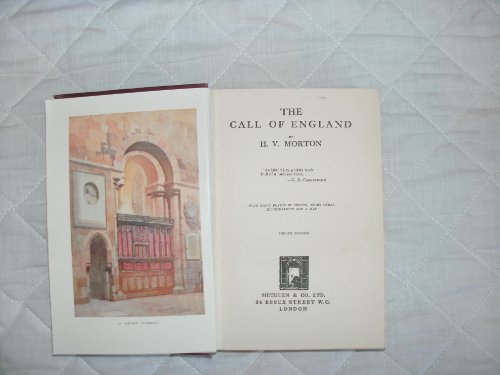 The call of England, B00085AR1E Book Cover