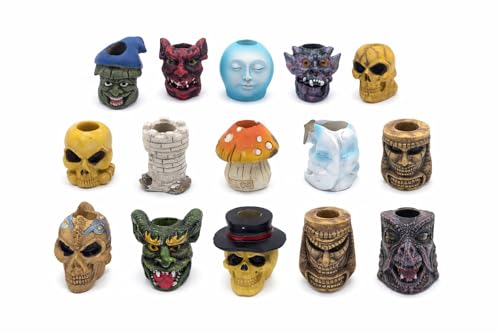 Butt Bat Fantasy Cigarette Snuffers Instant Cigarette Extinguishers for Ashtrays Pre Rolled Paper Holder Random Characters (Pack of 4)