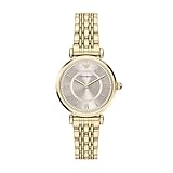 Emporio Armani Orologio in acciaio inossidabile dorato a due lancette