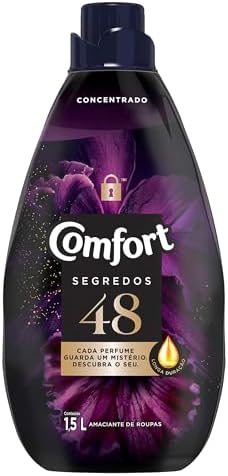 Comfort Amaciante Concentrado 48 Segredos 1,5L