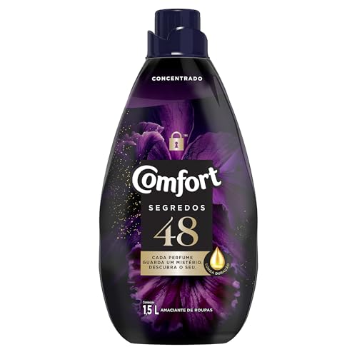 Comfort Amaciante Concentrado 48 Segredos 1,5L Comfort Amaciante Concentrado 48 Segredos 1,5L