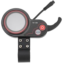 Alomejor Electric Scooter, LCD Thumb Throttle auto Timer 6-pin Panel Scooter for Adults Students Urban Commuting Recreation Travel