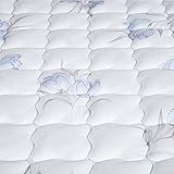 Colchão Solteiro Sleep Max Espuma D45 88x188x18cm Branco/Azul - Castor glide