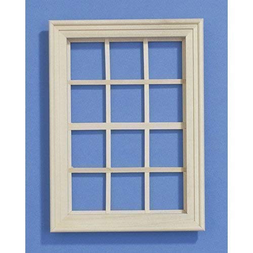 Preisvergleich Produktbild The Dolls House Emporium Mittelgroße Holzfenster