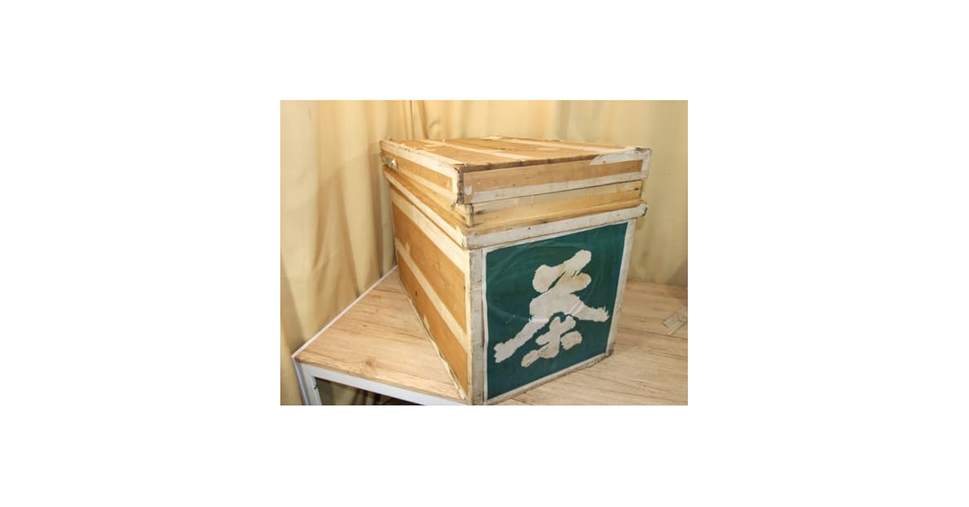 昭和レトロ　茶箱　収納箱 ss4920-1.jpg