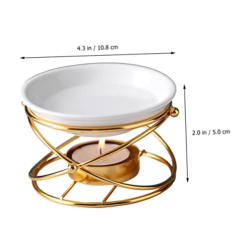 Difusor aromático eléctrico Garneck cerámico color dorado miniatura 7