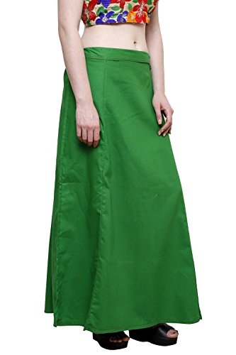 Image of Pistaa's combo of Women's Cotton Best Plain Solid Indian Readymade Inskirt Saree petticoats
