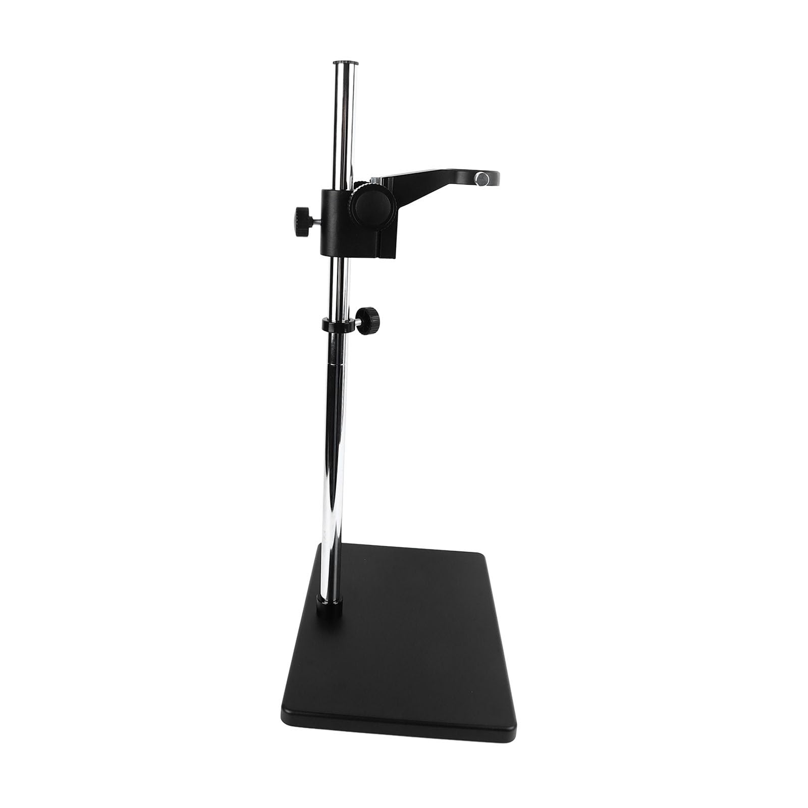Fafeicy Soporte de Elevación para Cámara Industrial, Aleación de Aluminio, óptimo para Microscopios Digitales, Diseño Estable, Diámetro de Columna de 24,7 Mm, Ideal para Uso en Banco de Experimentos