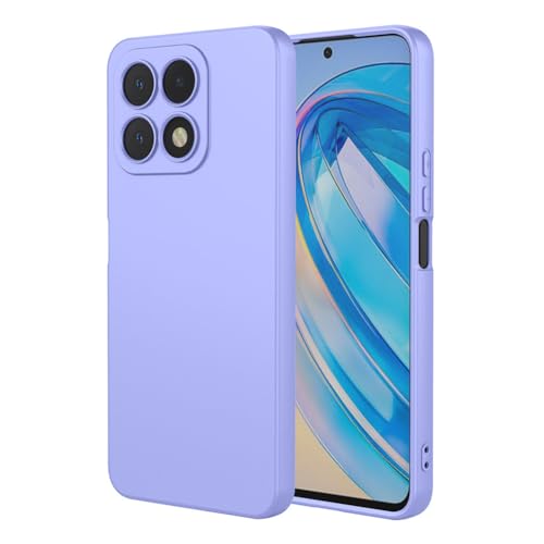 SEAHAI Case for Honor X8a 4G, Ultra Thin Silky-Soft Touch Liquid Silicone Phone Cover with Shockproof Airbag Design
