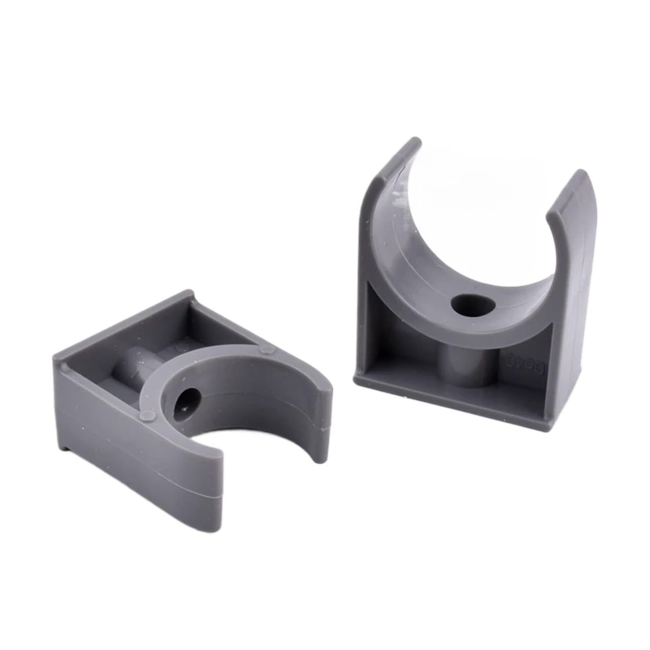 20pcs PVC Pipe Clamp U-Shaped Holder