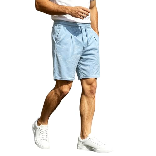 Short décontracté homme coupe plate extensible et respirant pour look estival