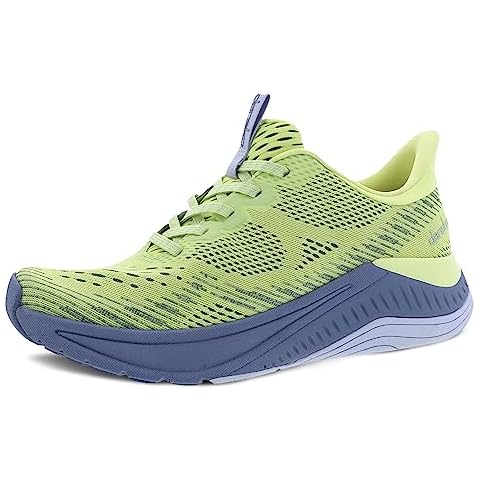 Dansko Peony Women’s Walking Sneakers– Comfortable, Breathable with Arch Support – Stain Resistant with Lightweight Rubber Outsole - Performance Walking Shoe Great for Healthcare Yellow 7.5-8 M US Cover