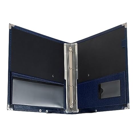 Classic Cantabile B16BL Music Folder Deluxe Blue Cover