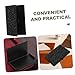 Gadpiparty Fashionable Aluminum Business Card Box with Rhinestones Compact Credit Card Case Multi-functional Organizer for Women