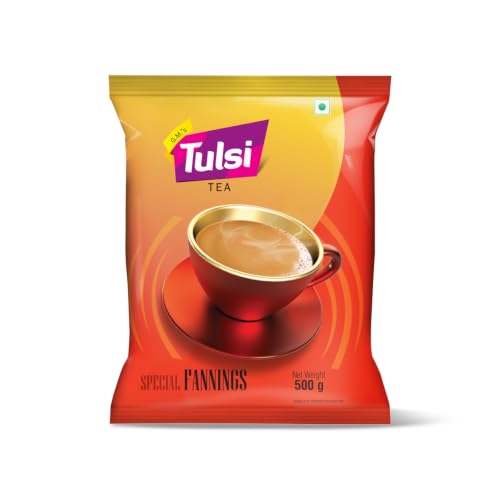 Image of Tulsi Tea Special Fannings 500g|Authentic Assam Tea|Fine Fannings Tea | Deep Colour|Rich Aroma|Kadak Chai Patti|Everyday Household Blend|Gujarati Tea Lovers|25+ Years of Trust