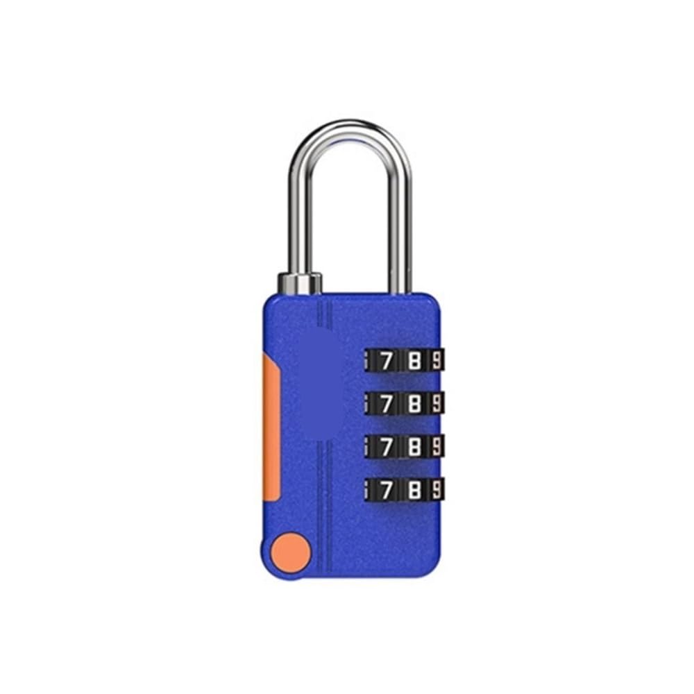 Suitcase Locks, Multipurpose Combination Padlock for Travel Luggage Multicolor(Blu)