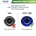 VEVA 2 Premium Vacuum HEPA Filters Set Compatible with Dyson V7 & V8 Absolute and Animal Vacuums, Filter Part # 967478