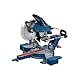 Bosch Professional kabelgebundene Kapp- und Gehrungssäge GCM 340-305 D (inkl. Lineal, Klemme, Staubbeutel, Werkstückauflage, Sägeblatt, Schlüssel)