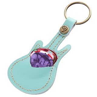ERINGOGO Médiators en Cuir Porte-Clés avec Ceinture pour Médiators Faits à La Main Porte-Clés Quart Titulaire Porte-Clés… - Les Beatles, Paul McCartney, John Lennon, RIngo Starr, George Harrison
