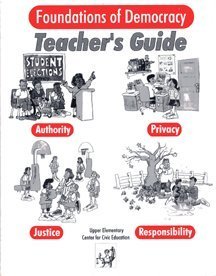Paperback Foundations of Democracy (Grades 3–5) Teacher’s Guide Book