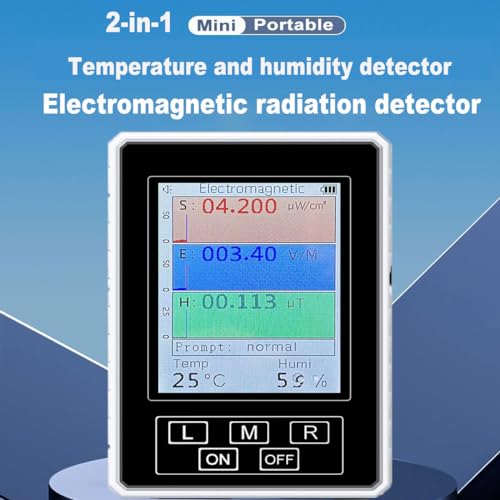 Detector portátil de radiación electromagnética y humedad JOSBY miniatura 3