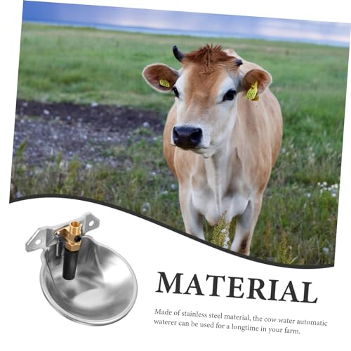 BESPORTBLE Tigela De Água Para Gado Alimentador Profissional De Água Para Vacas Alimentador De Água