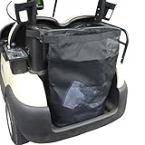 Formosa Covers EZGo, Club Car, Yamaha, Easy Attach Golf Cart Grocery Shopping and Utility Mesh Bag