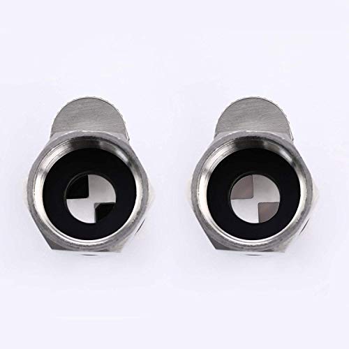 Kes Shut Off Valve Brass Shower Head Valve With Handle Lever G1/2 Water Flow Control Valve Regulator Brushed Nickel, K1140B-2 #TOP7