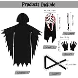 Zoom IMG-2 halloween scream costume adult ghost Zoom IMG-2 halloween scream costume adult ghost