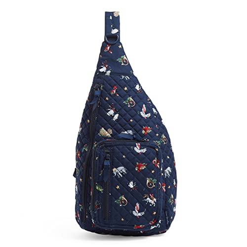 Image of Vera Bradley Women's Cotton Sling Backpack Bookbag