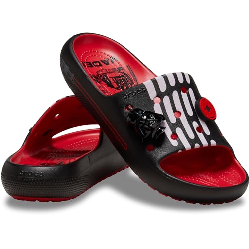 Image of Crocs Unisex-Adult Darth Vader Classic Slides 2.0, Sandals for Women and Men