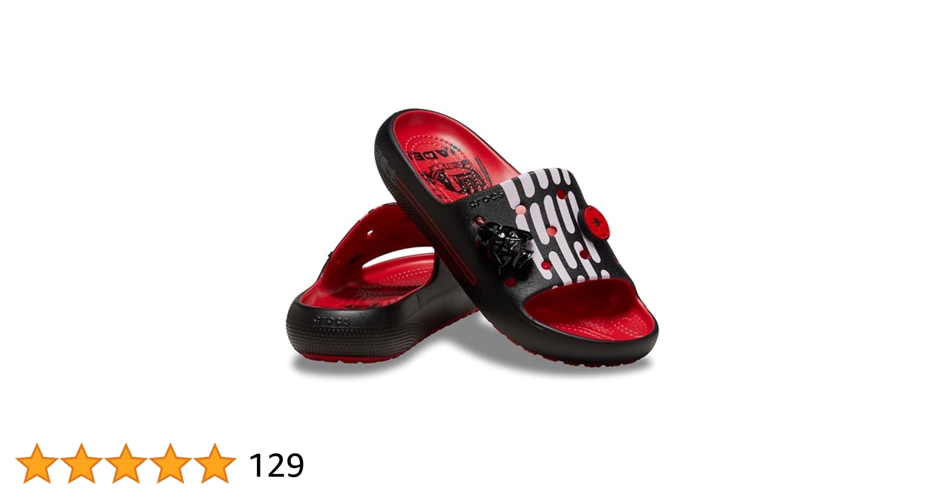 サンダル Crocs STAR WARS Darth Vader Classic Slides Crocs Adult Star Wars Darth Vader Classic Slides : Target