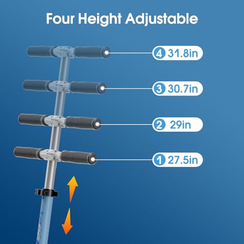 LINGTENG Adjustable Height Electric Scooter