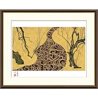 Amazon.co.jp: JHA 絵画 アート額絵 日本の名画 尾形光琳「風神