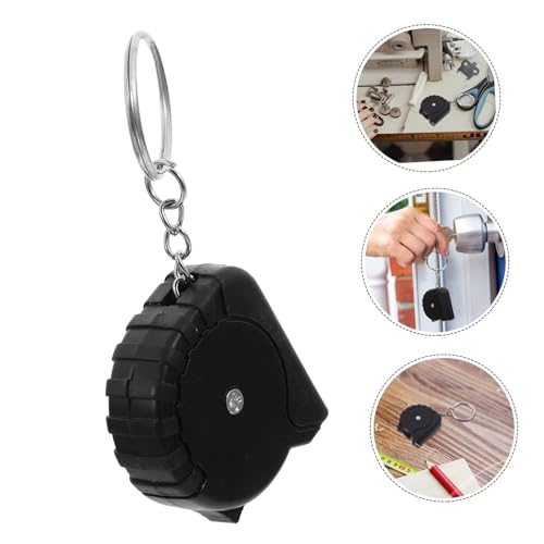 Mini cinta métrica retráctil para llavero pack 12 miniatura 4