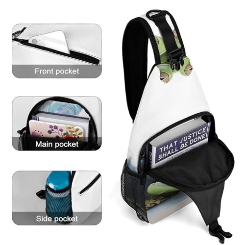 Bolso cruzado casual y deportivo para viajes y senderismo miniatura 4