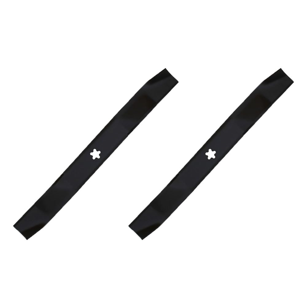 (2) 3 in 1 Lawn Mower Blades Fits Poulan Riding Mowers 42" Decks Repl. 532139775