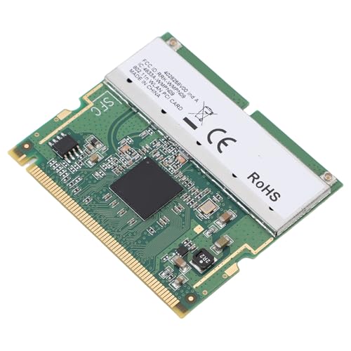 Yoidesu WiFi Wireless Card, Adaptador de Red Inalámbrico 300Mbps para Laptop, Compatible con Windows 7 8 10 11, Tarjeta WiFi PCI E para AR9223 miniatura 5